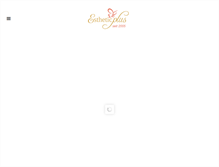 Tablet Screenshot of estheticplus.ch